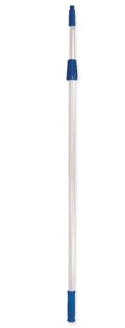 Perches télescopiques aluminium deux éléments - 2 x 0.60 m