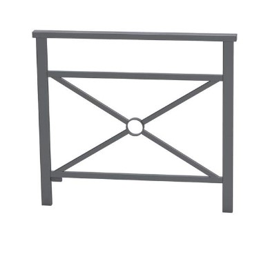 Barrière VENISE main couante - simple croix
