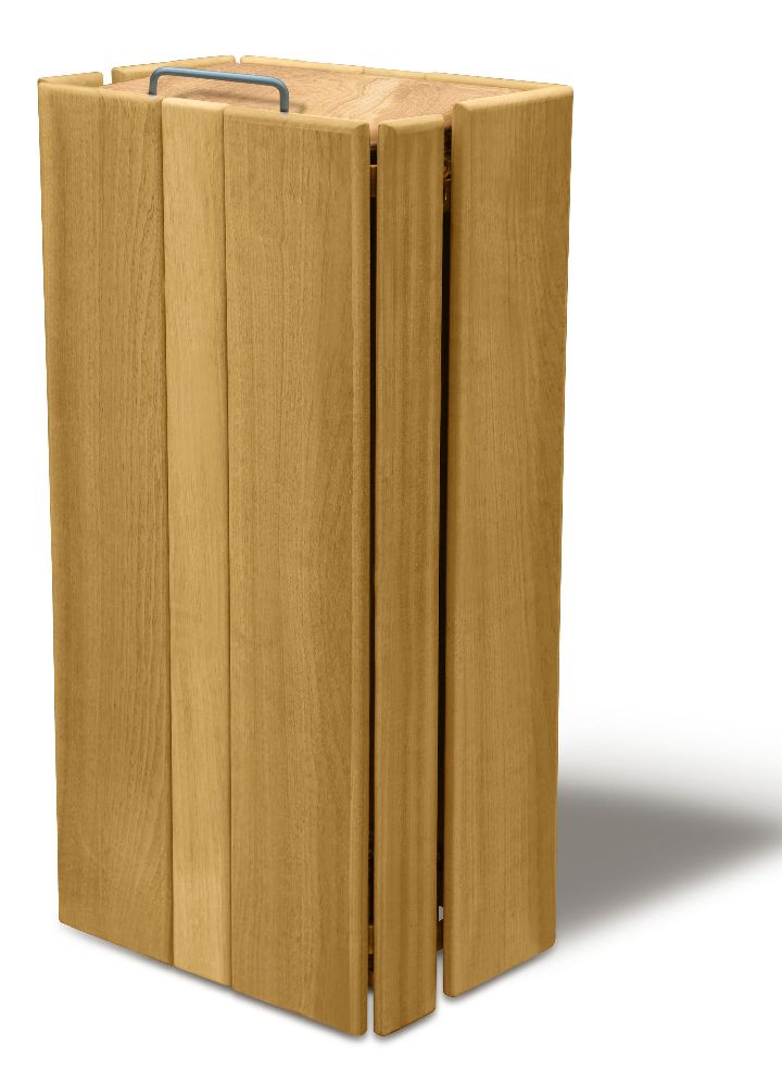 Corbeille Séville 100 litres rectangulaire