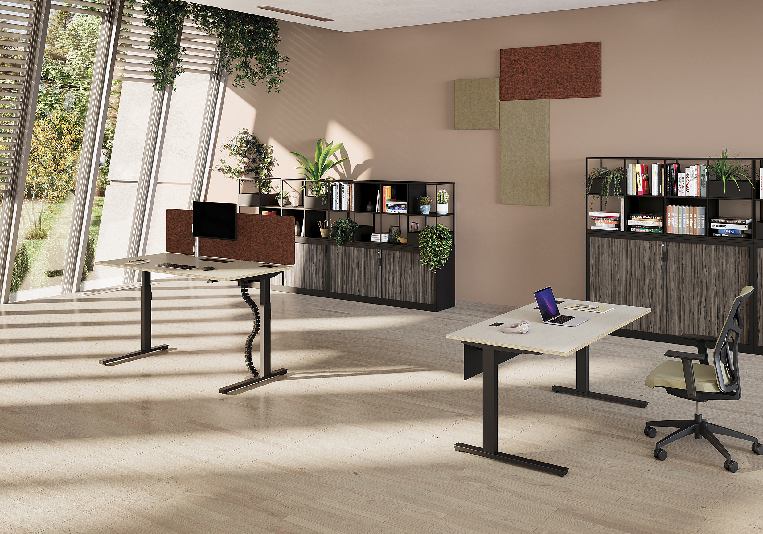 Bureau ADEMA+ r?glable en hauteur ?lectriquement