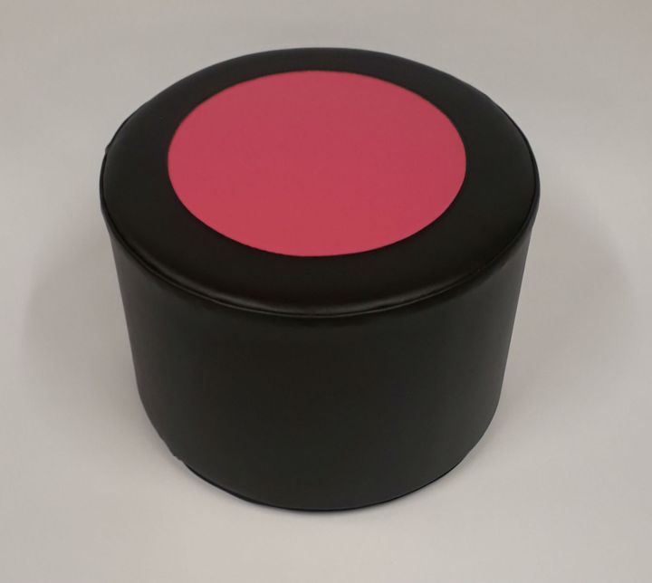 *Pouf réglisse extérieur noir 