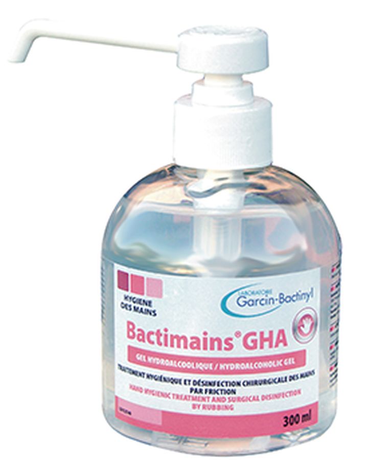 Gel désinfectant hydroalcoolique BATIMAINS GHA- Flacon 300 mL