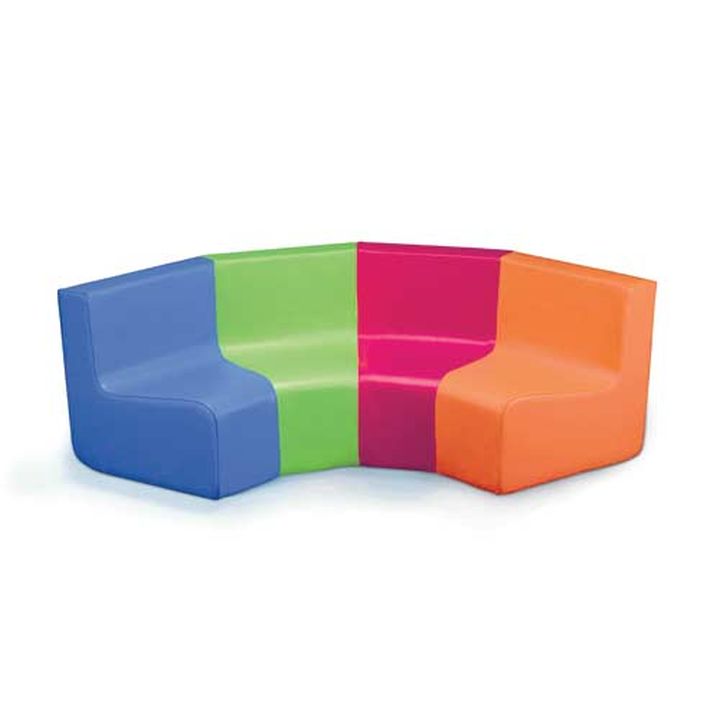 *Banquette 4 places angle 120° Taille : Kid's