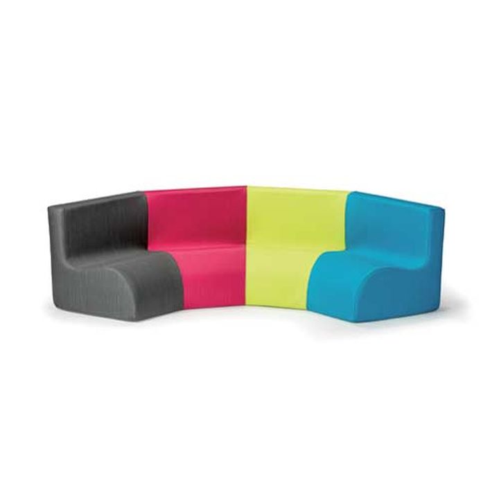 *Banquette 4 places angle 120 Taille : Kid's