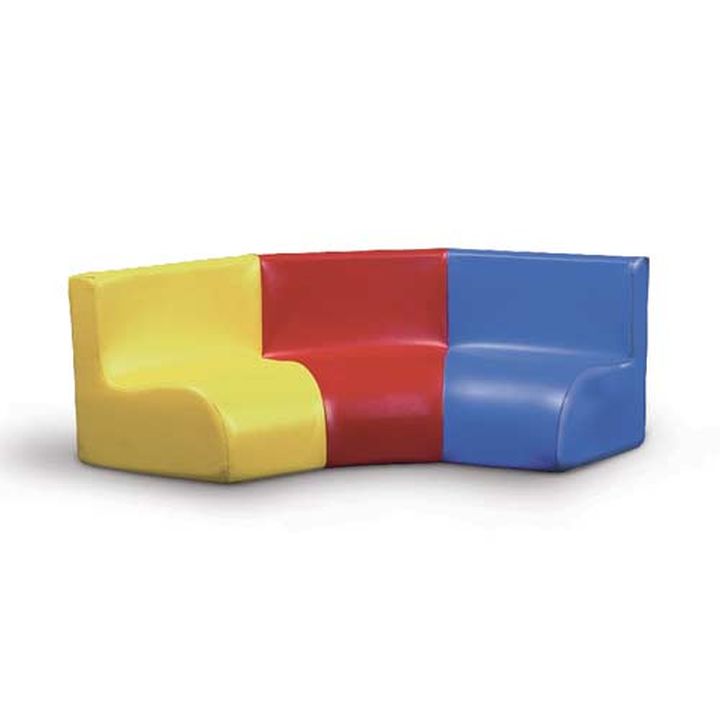 *Banquette 3 places angle 90° Taille : Kid's