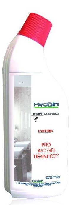 Détartrant gel WC 750 ml