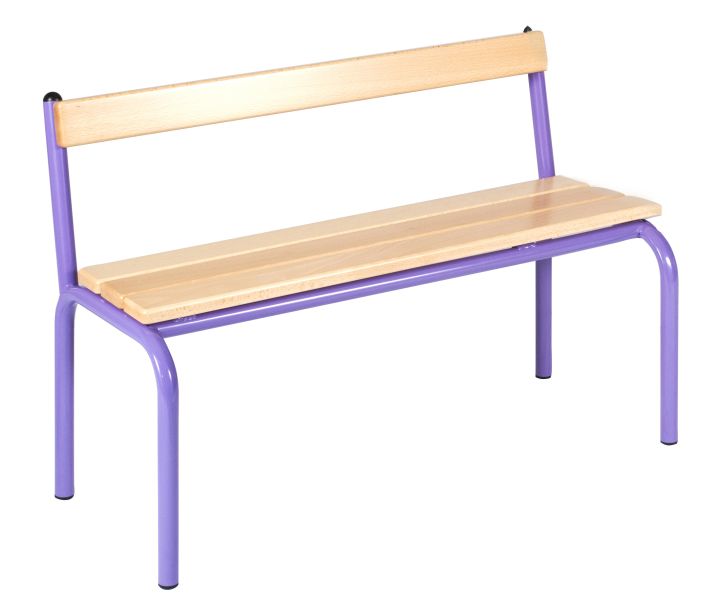 Banc avec dossier