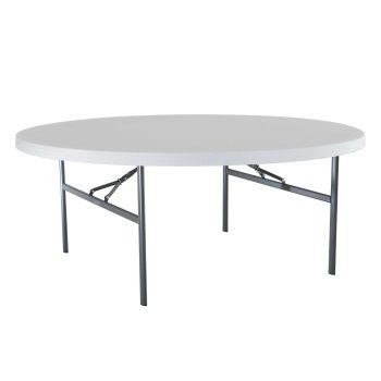 Table LIFETIME pliante ronde gamme FURNITRADE
