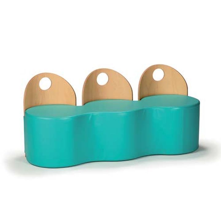 Banquette TWINY 3 places Taille : Junior