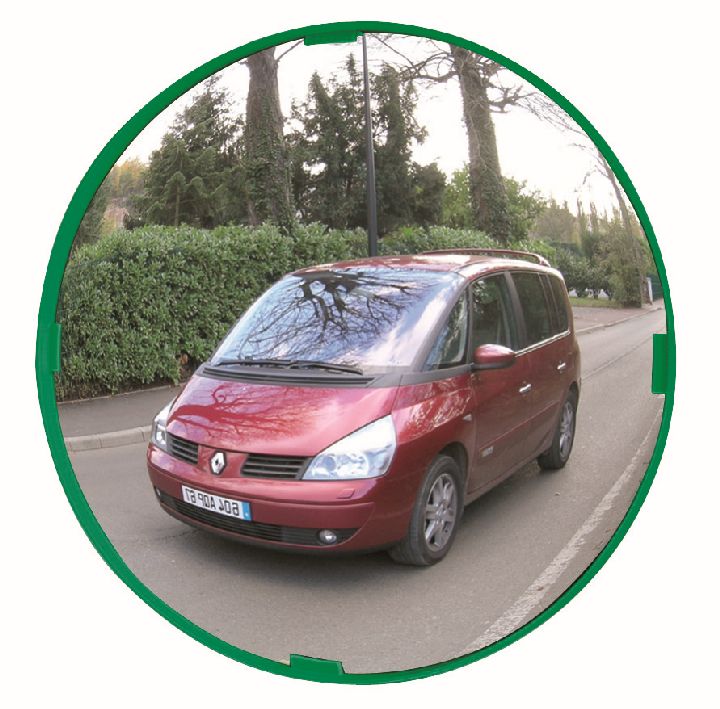 Miroir multi-usages cadre vert
